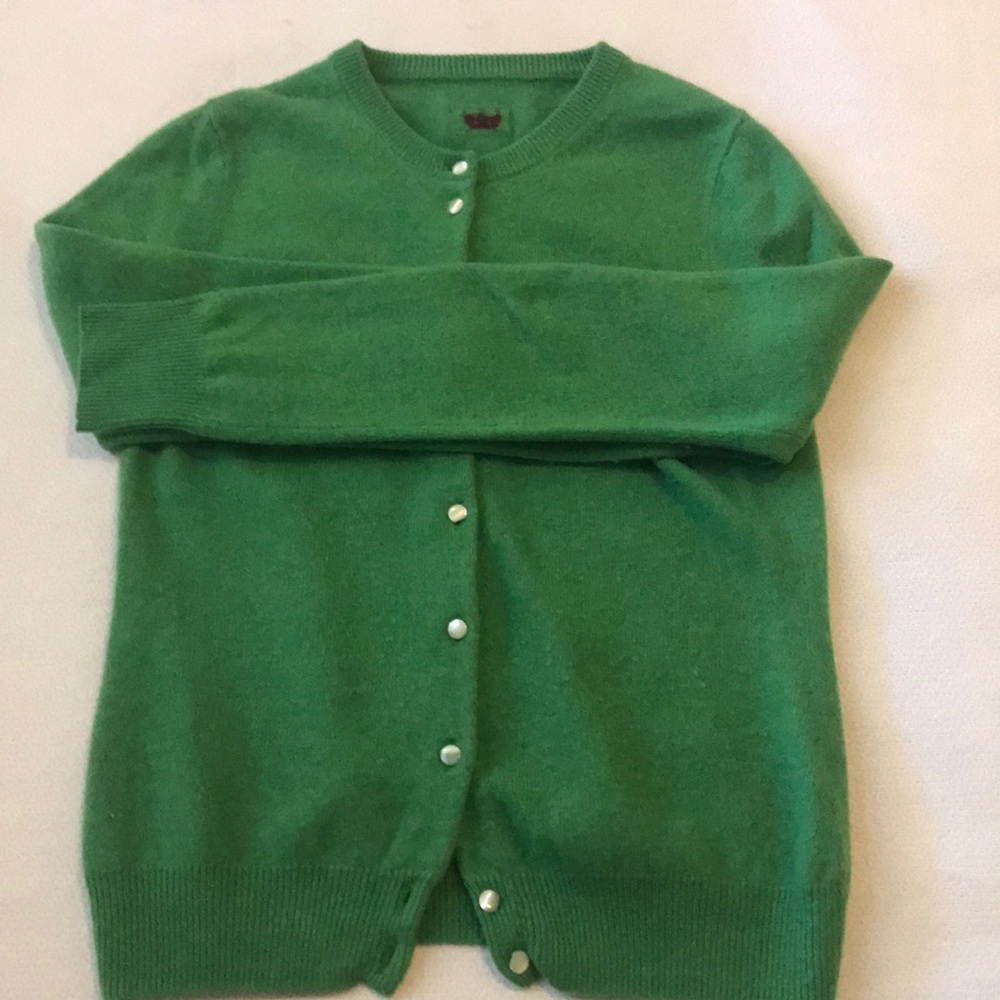 J crew cashmere cardigan